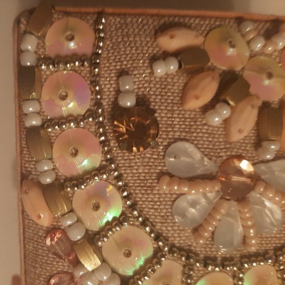 Pink Be-Jeweled Jewelry Box Pier 1 - Picture 4 of 12